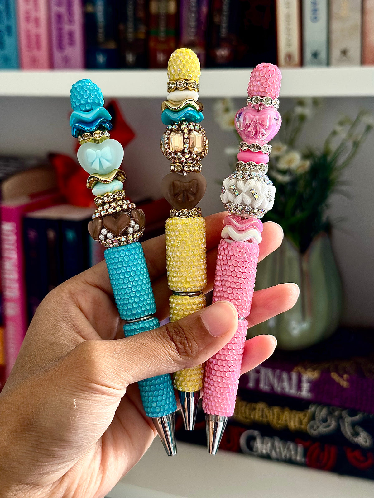 Beaded Bookish Pen