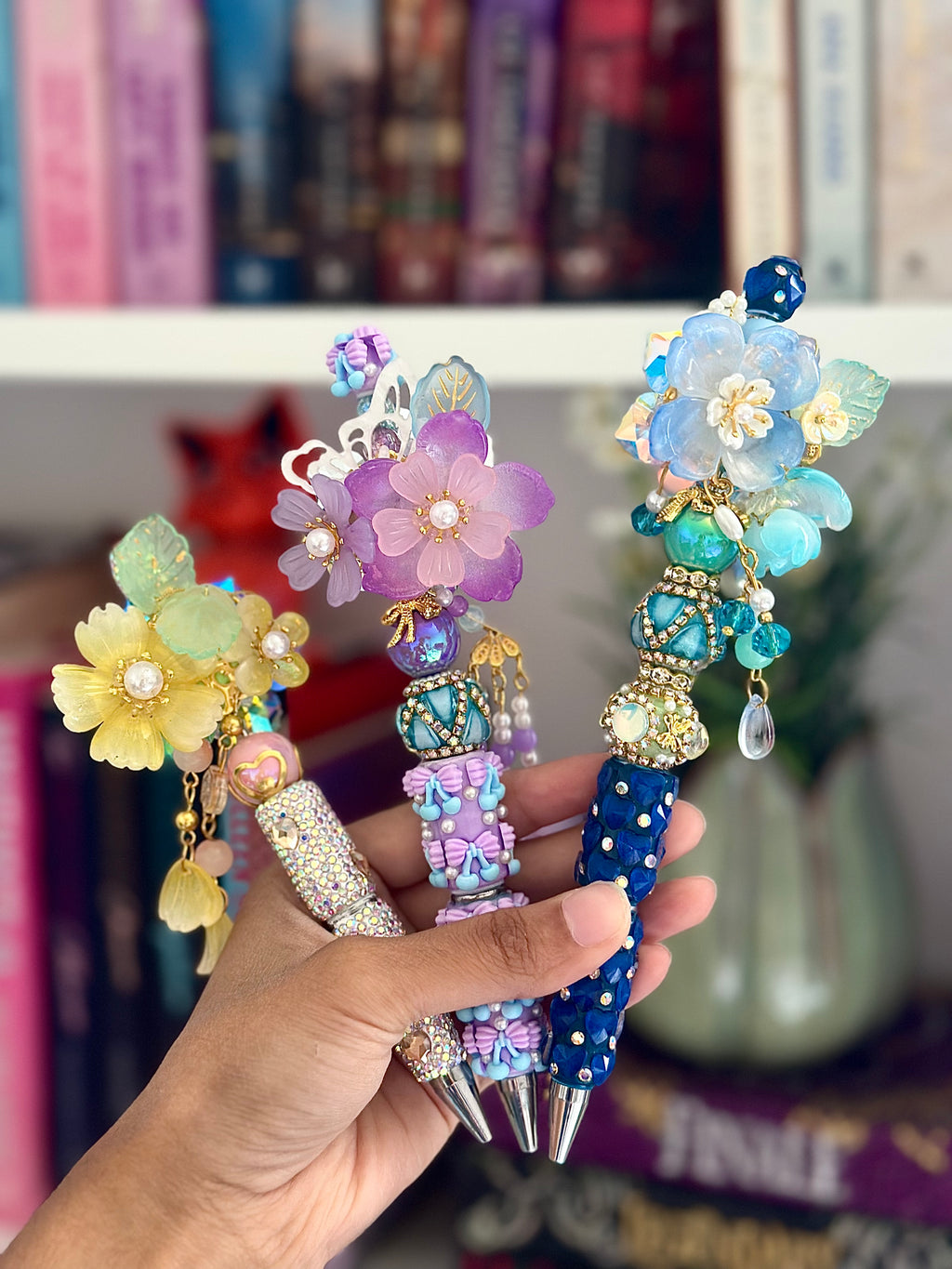 Beaded Bookish Pen