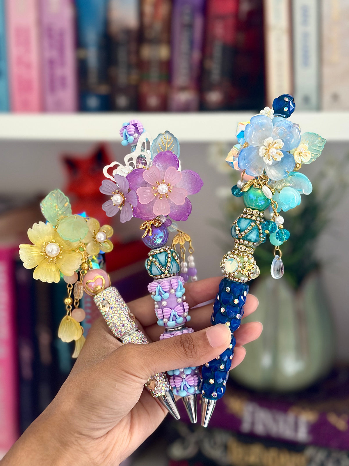 Beaded Bookish Pen