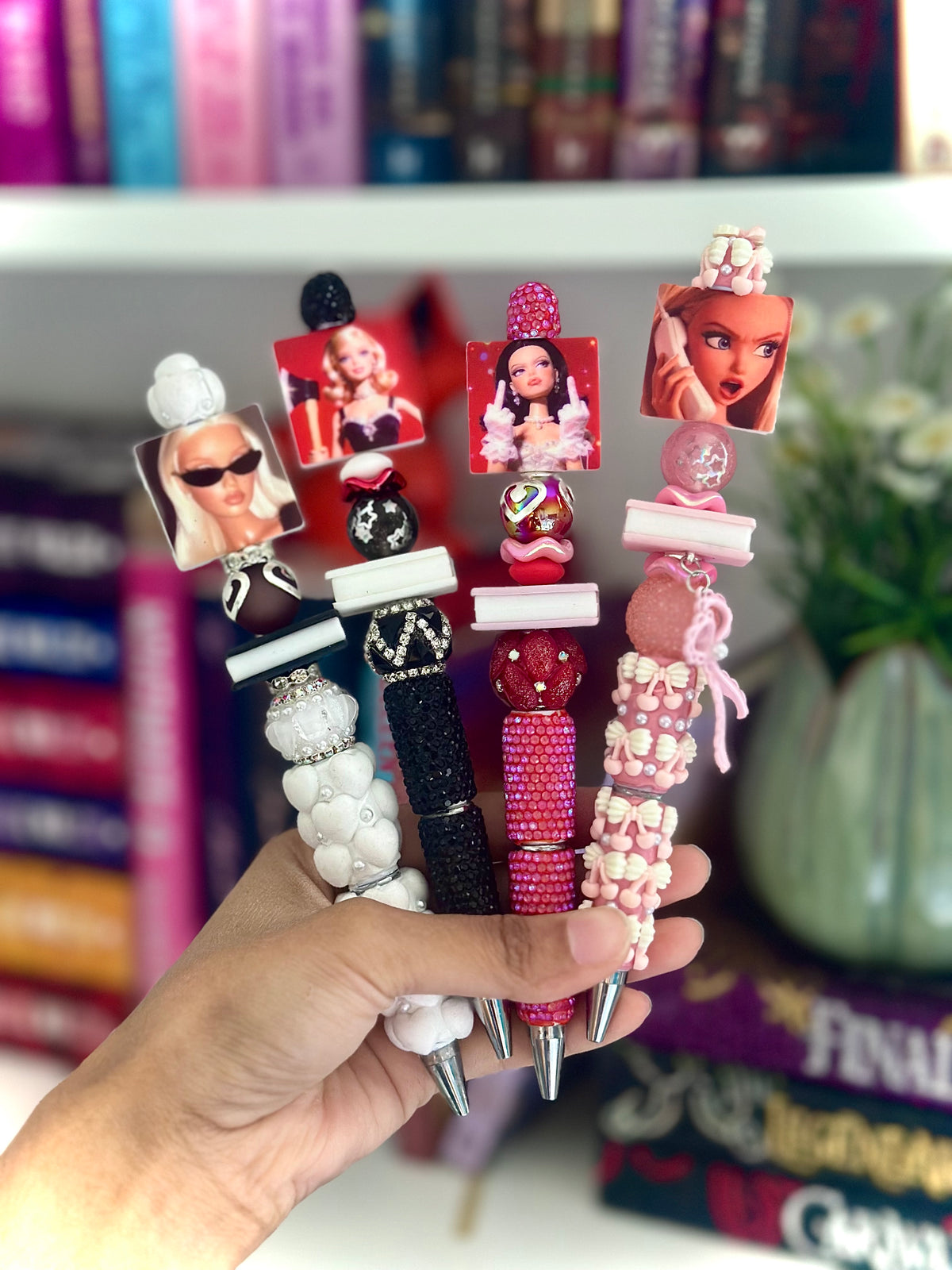 Beaded Bookish Pen