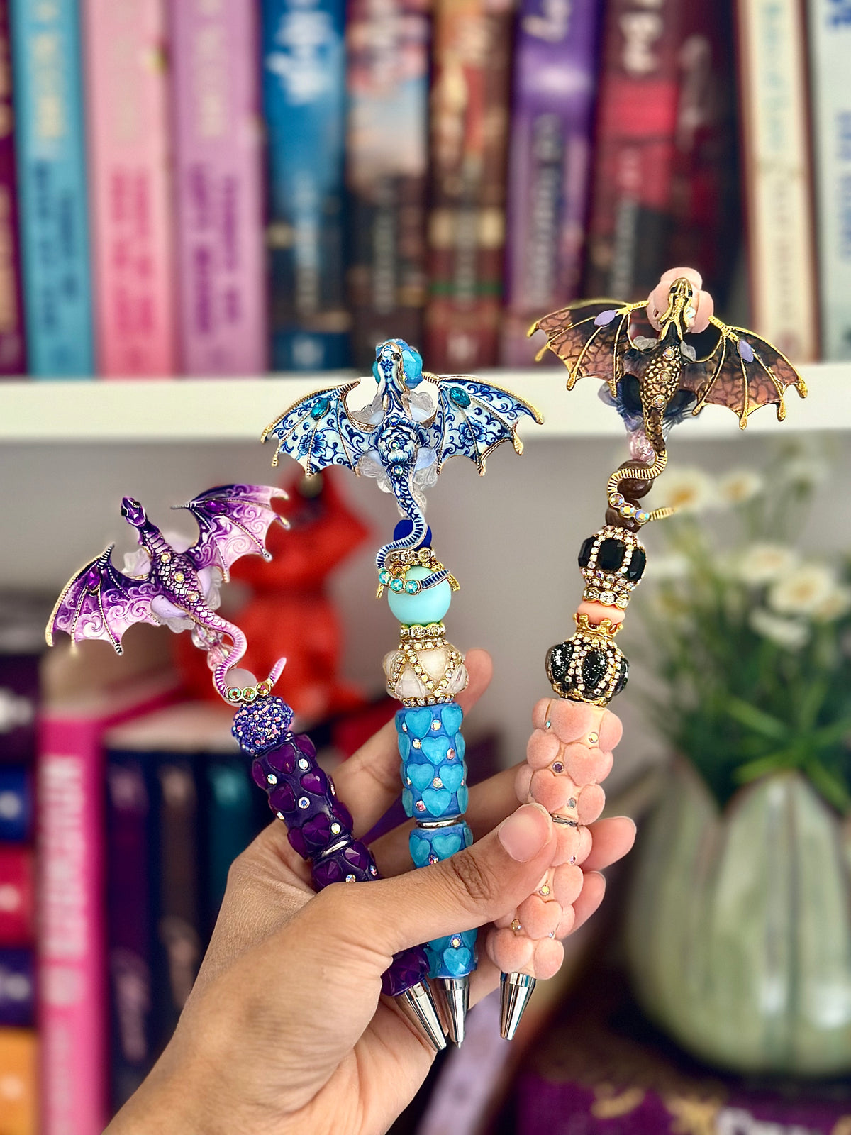 Beaded Bookish Pen