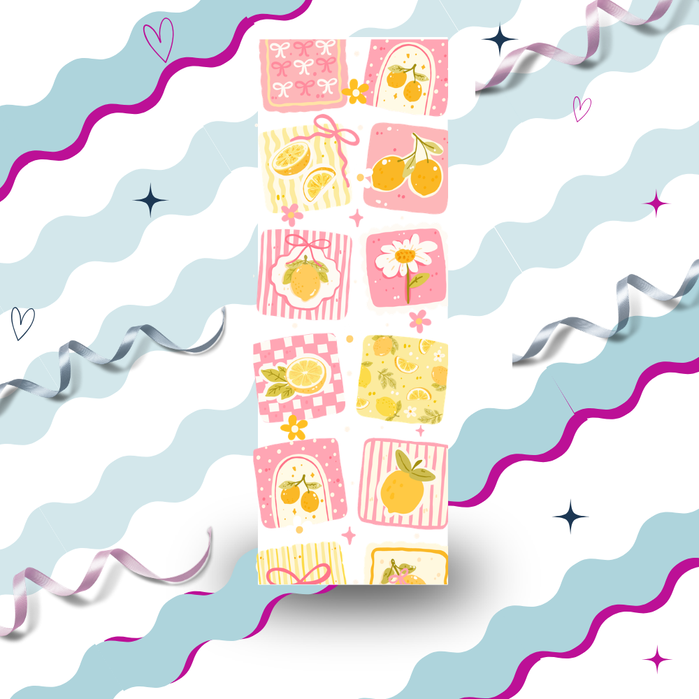 Summer Patchwork Bookmark