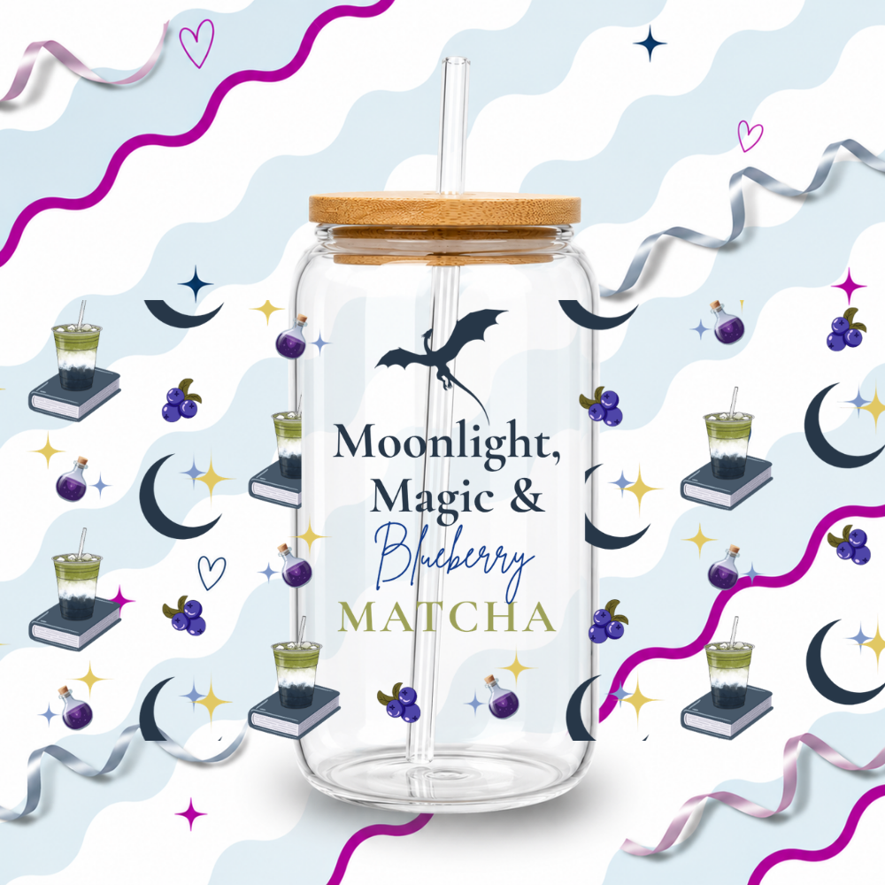 Moonlight, Magic and Blueberry Matcha Cup