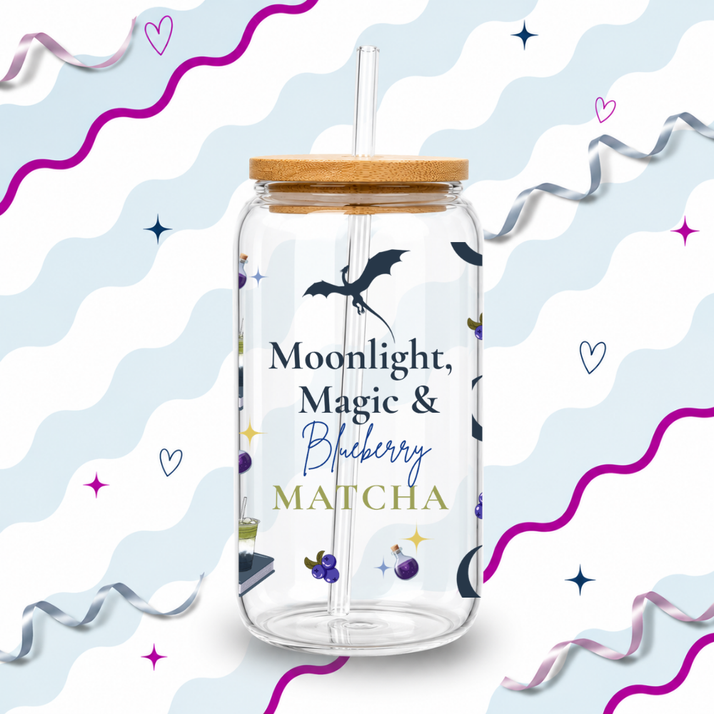 Moonlight, Magic and Blueberry Matcha Cup